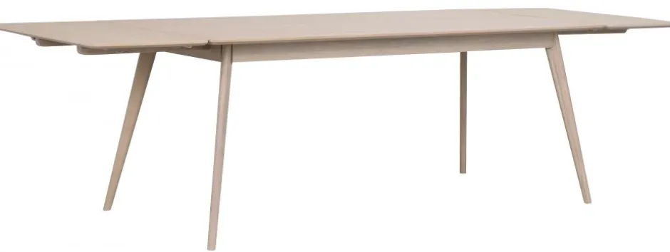 Matbord|Kök|Rowico Home Matbord 'Yumi' 190x90cm - Vitpigmenterad ek
