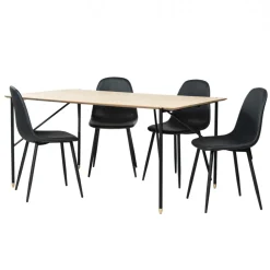 Bord|Sittmöbler|Reforma Matgrupp 'Hornstull Forma' 1 Bord & 4 Stolar