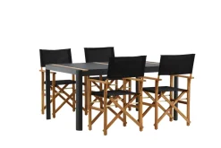Utegrupper|Uteplats|Garden Prestige Matgrupp 'Jönköping' - Svart