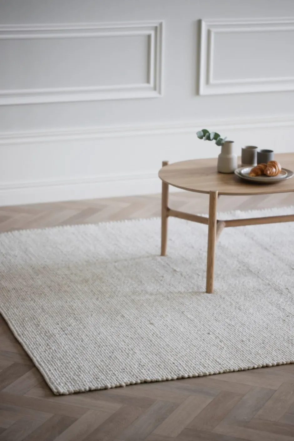Ullmattor|Vardagsrum|Rowico Home Matta 'Auckland' 200x290 - Natur