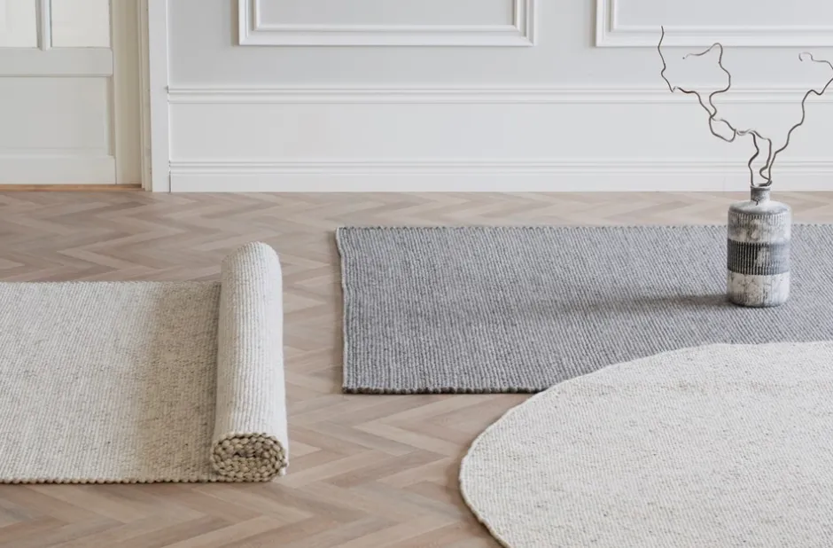 Ullmattor|Vardagsrum|Rowico Home Matta 'Auckland' 200x290 - Natur