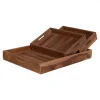 Övrig Dekoration|Reforma 3-pack Bricka 'Faro' - Teak/Natur