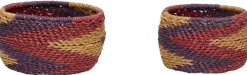 Småförvaring|Hall|Hübsch 2-pack Småkorgar 'Color' - Multi