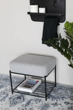 Pallar|Hall|Reforma Pall 'Milou' Rektangulär - Grå