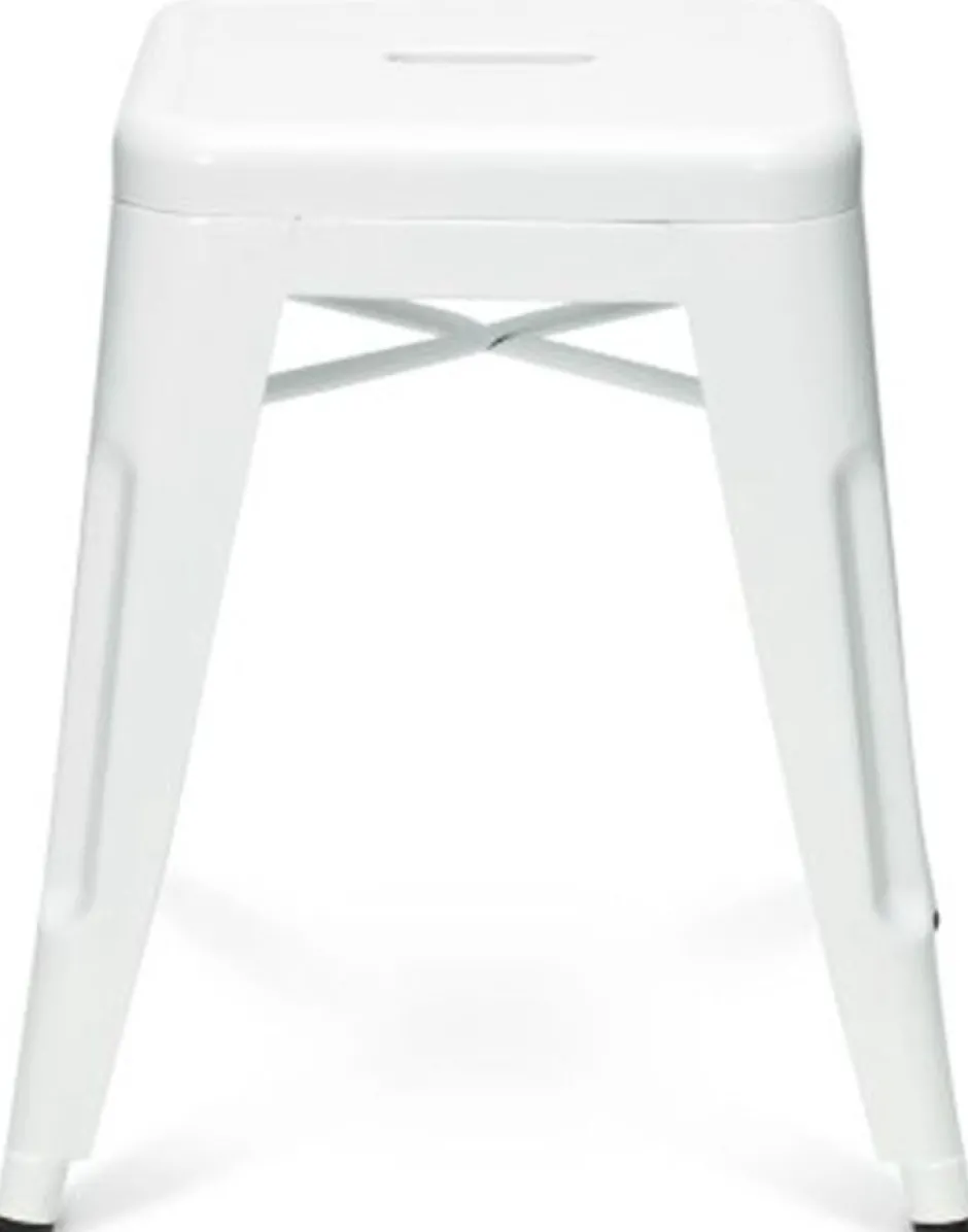 Pallar|Sittmöbler|KDESIGN Pall 'Montmartre' 45cm - Vit