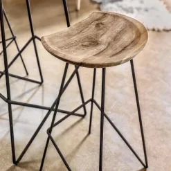 Pallar|Sittmöbler|Reforma Pall 'Teak' 77cm - Naur