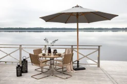 Parasoll|Uteplats|Garden Prestige Parasoll 'Dubrovnik' - Grå