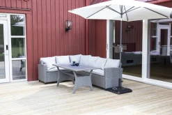Parasoll|Uteplats|Garden Prestige Parasoll 'Fagersta' - Vit