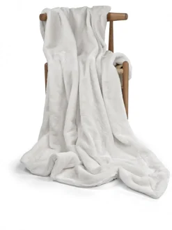 Plädar & Filtar|Vardagsrum|Reforma x Trendcarpet Pläd 'Aranga Super Soft Throw' 130x170cm - Vit