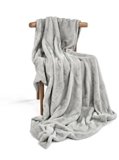 Plädar & Filtar|Vardagsrum|Reforma x Trendcarpet Pläd 'Aranga Super Soft Throw' 130x170cm - Grå