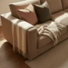 Plädar & Filtar|Vardagsrum|Reforma x Trendcarpet Pläd 'Beatriz Stripe' 130x170cm - Beige/vit