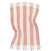 Plädar & Filtar|Vardagsrum|Reforma x Trendcarpet Pläd 'Beatriz Stripe' 130x170cm - Röd/vit