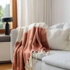 Plädar & Filtar|Vardagsrum|Reforma x Trendcarpet Pläd 'Carrie' 130x170cm - Rosa