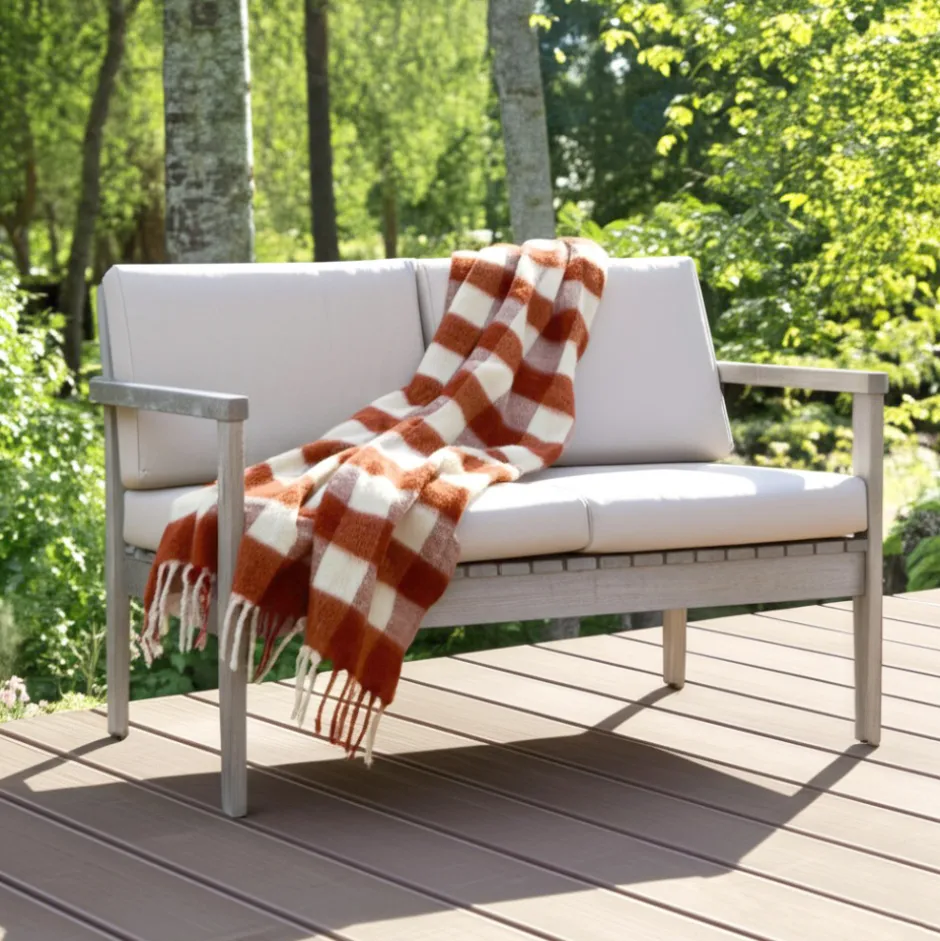 Plädar & Filtar|Vardagsrum|Reforma x Trendcarpet Pläd 'Phoebe' 130x170cm - Rosa
