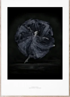 Dekoration|Sovrum|Paper Collective Poster 'Essence of Ballet 06' 50x70 - Svart/Vit