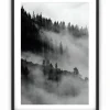 Sovrum|Hall|Poster Reform Poster - 'Landskap i dimma'