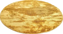 Mattor|Ryamattor|Reforma x Trendcarpet Rund matta 'Aranga Super Soft' 200cm - Gul