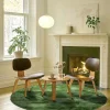 Mattor|Ryamattor|Reforma x Trendcarpet Rund matta 'Aranga Super Soft' - Oliv