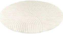 Mattor|Vävda Mattor|Reforma x Trendcarpet Rund Matta 'Devon' - Cream