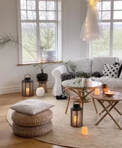 Mattor|Vävda Mattor|Reforma x Trendcarpet Rund matta 'Flätan' - Jute