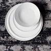 Dukning & Servering|Skålar & Fat|Olsson & Jensen Serveringsfat 'Boho white' - Vit