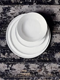 Dukning & Servering|Skålar & Fat|Olsson & Jensen Serveringsfat 'Boho white' - Vit