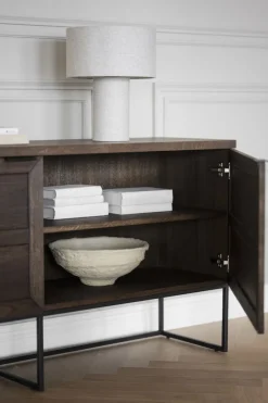 Hall|Sideboards|Rowico Home Sideboard 'Everett' - Brun