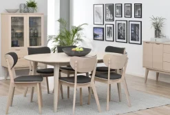 Hall|Sideboards|Rowico Home Sideboard 'Filippa' 150x85cm - Ek/Vitpigmenterad