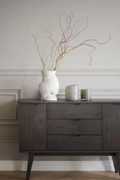 Hall|Sideboards|Rowico Home Sideboard 'Filippa' 122x85cm - Mörk ek