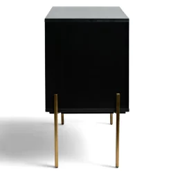 Hyllor & Förvaring|Hall|Reforma Sideboard 'Frölunda' - Svart/Guld