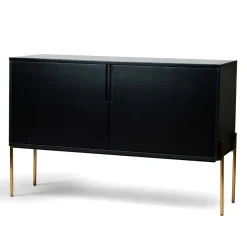 Hyllor & Förvaring|Hall|Reforma Sideboard 'Frölunda' - Svart/Guld