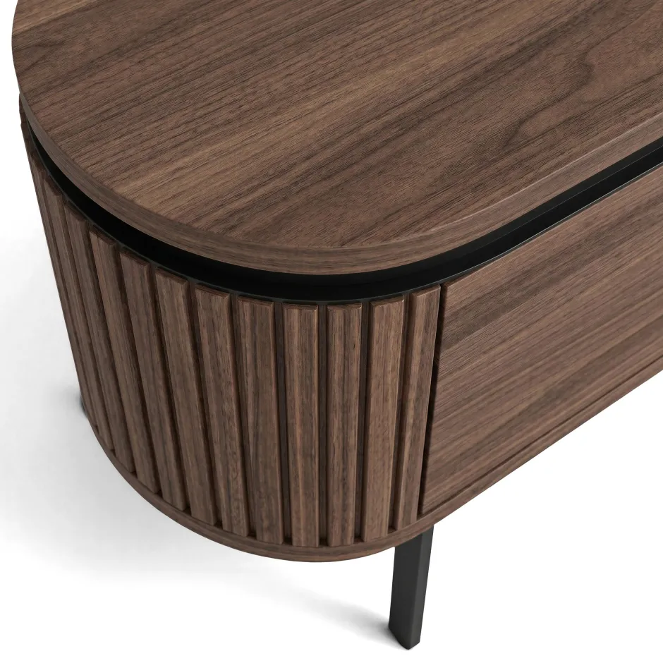 Hyllor & Förvaring|Sideboards|Reforma Sideboard 'Kärra' - Valnöt/Svart