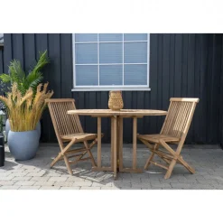 Trädgårdsbord|Uteplats|Garden Prestige Sidobord 'Falsterbo' - Natur