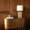 Sovrum|Sidobord|Zuiver Sidobord 'Hanna' - Guld
