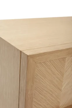 Sovrum|Sidobord|Hübsch Sidobord 'Herringbone' - Natur