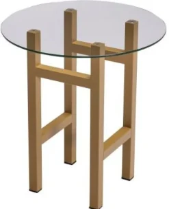 Bord|Sovrum|Hübsch Sidobord 'Olive' - Natur