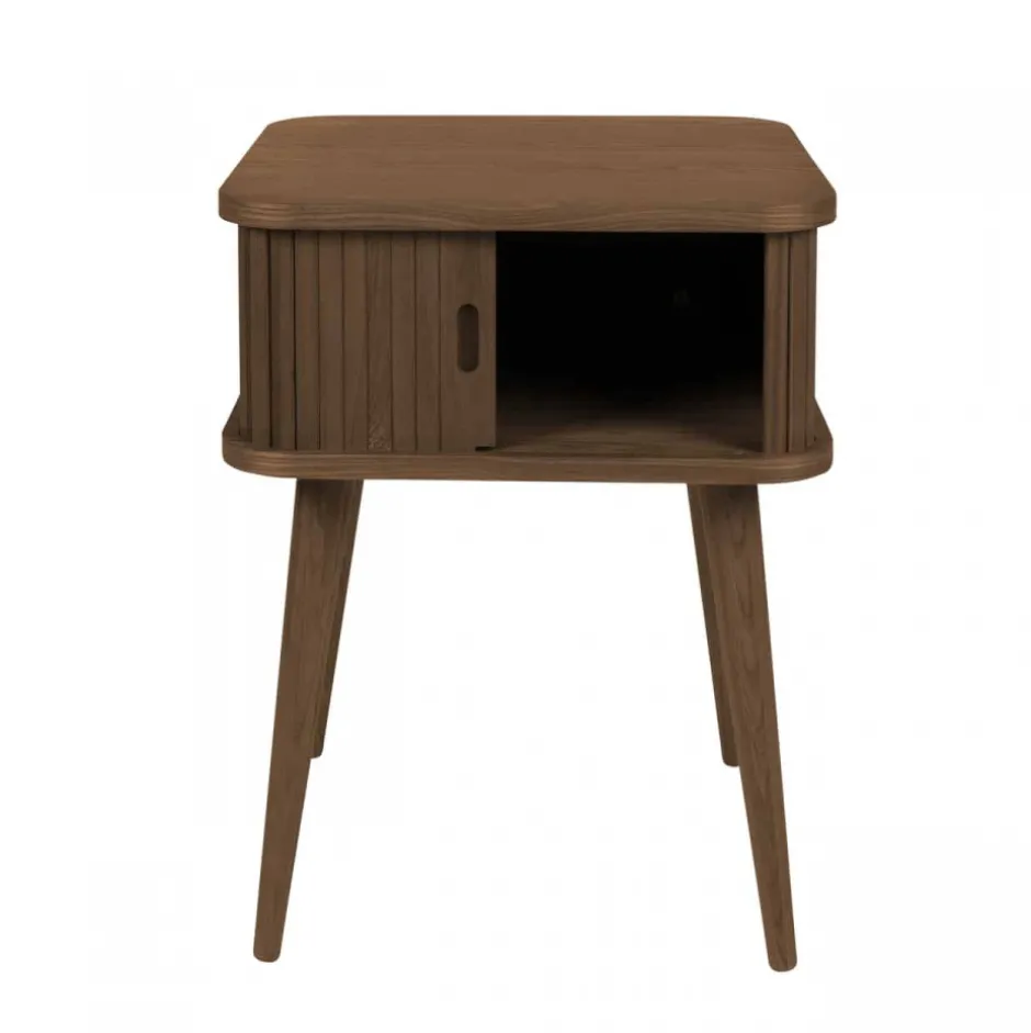 Sovrum|Sidobord|Zuiver Sidobord/Sängbord 'Barbier' - Valnöt