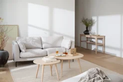 2-Sits Soffor|Vardagsrum|Rowico Home 2,5-sitssoffa 'Corwin' - Ljusbeige