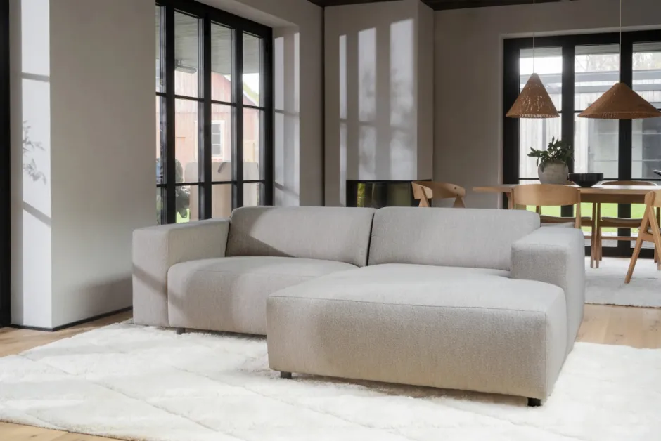 3-Sits Soffor|Vardagsrum|Rowico Home 3-Sitssoffa 'Willard' Schäslong H - Beige