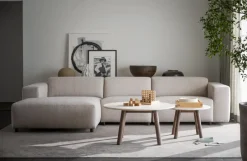 4-Sits Soffor|Vardagsrum|Rowico Home 4-Sitssoffa 'Willard' Schäslong V - Ljusbeige