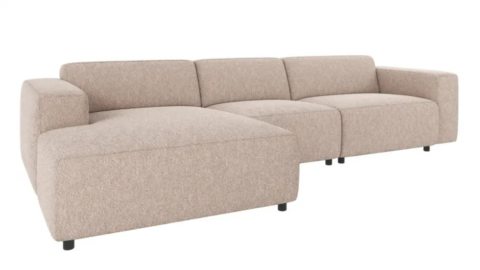 4-Sits Soffor|Vardagsrum|Rowico Home 4-Sitssoffa 'Willard' Schäslong V - Ljusbeige