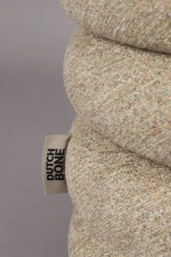 Pallar|Sittmöbler|Dutchbone Sittpuff 'Fern' - Beige