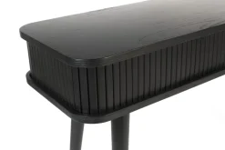 Bord|Arbetsrum|Zuiver Skrivbord 'Barbier' - Svart