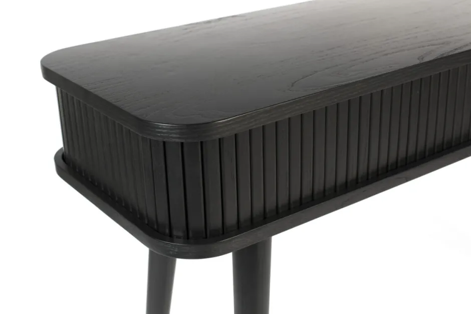Bord|Arbetsrum|Zuiver Skrivbord 'Barbier' - Svart