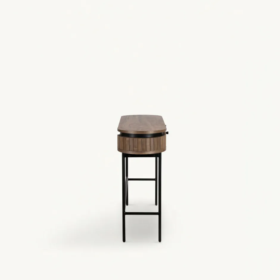 Bord|Arbetsrum|Reforma Skrivbord 'Kärra' - Valnöt/Svart