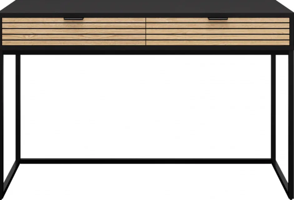 Bord|Arbetsrum|Reforma Skrivbord 'Line' - Ek/Svart