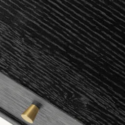 Bord|Arbetsrum|Reforma Skrivbord 'Lux' - Svart/Mässing