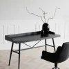 Arbetsrum|Skrivbord|Rowico Home Skrivbord 'Springdale' - Svart