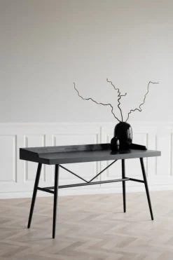 Arbetsrum|Skrivbord|Rowico Home Skrivbord 'Springdale' - Svart