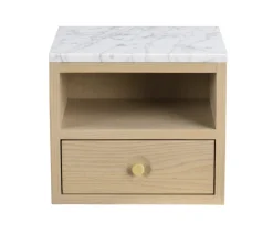 Sovrum|Sängbord|Rowico Home Sängbord 'Whitmore' - Ljus ek